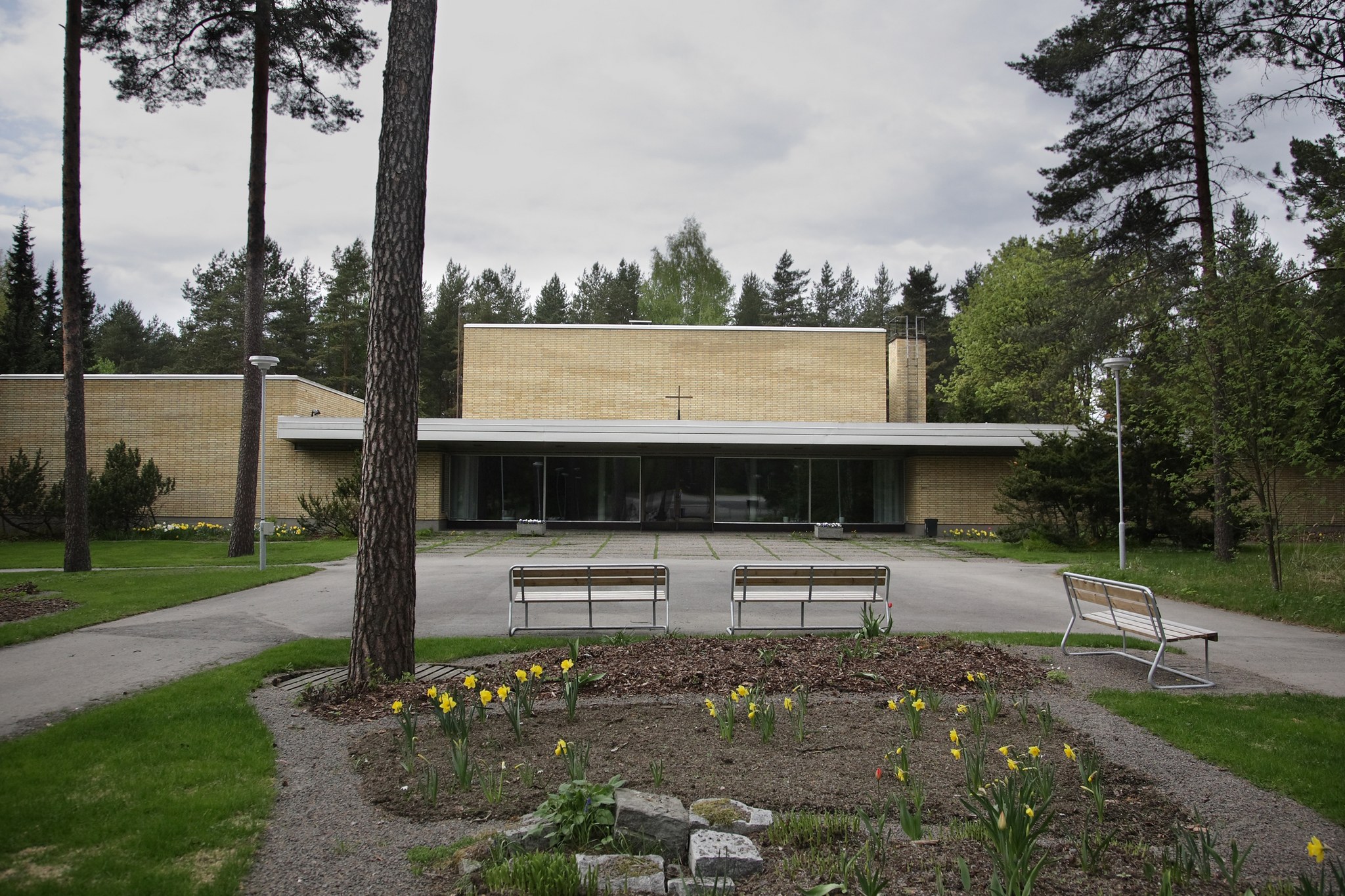 Hämeenlinna-Vanajan seurakunnan Vuorentaan kappeli ulkoa