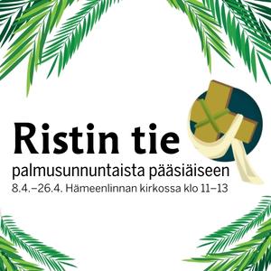 Ristin tie -näyttelyn tiedot.